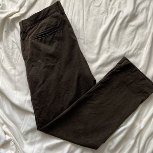 Jcrew chocolate brown stretch chinos